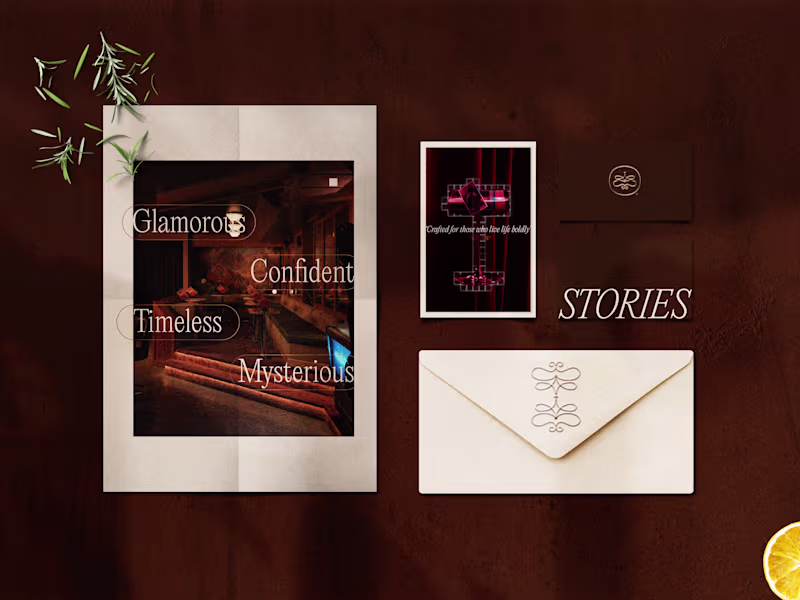 Cover image for Stories Bar Brand Identity
