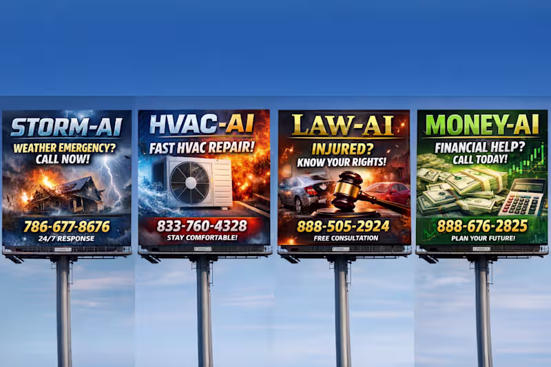 Cover image for AI-Operated Vanity Number