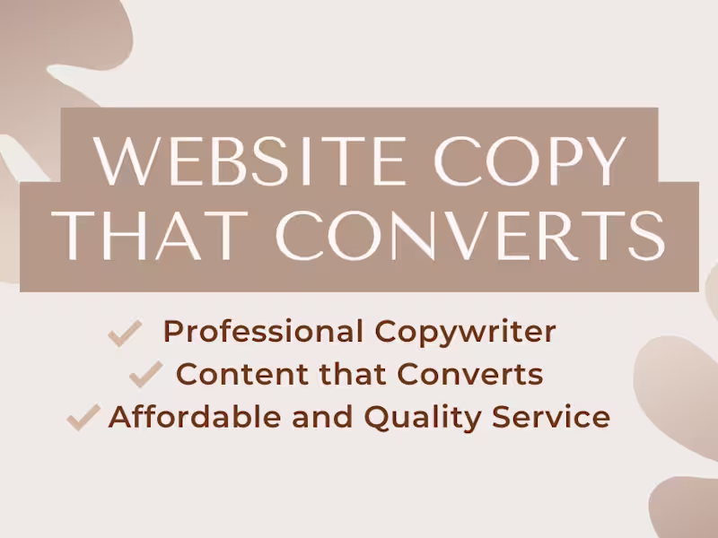 Cover image for Conversion-Driven Copy for Your Website, Blog, or Product