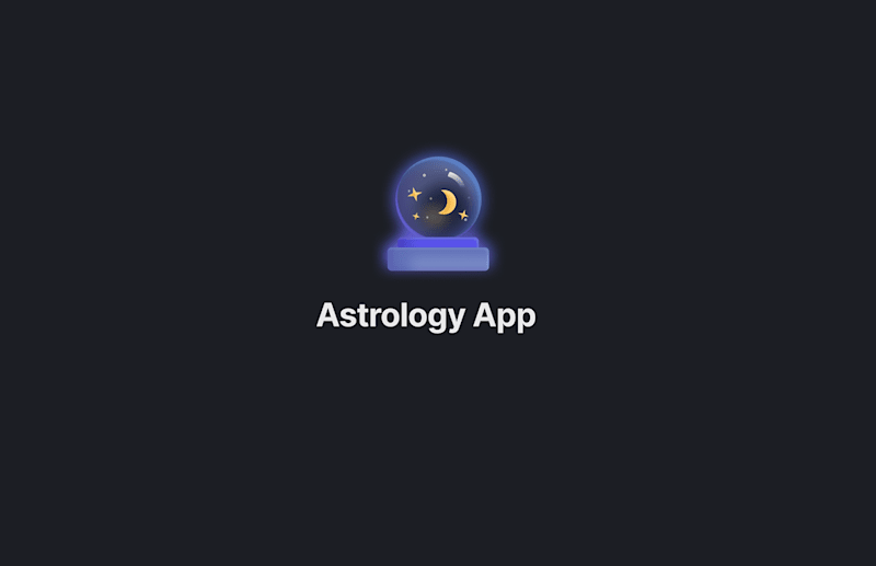 Cover image for Astrology App