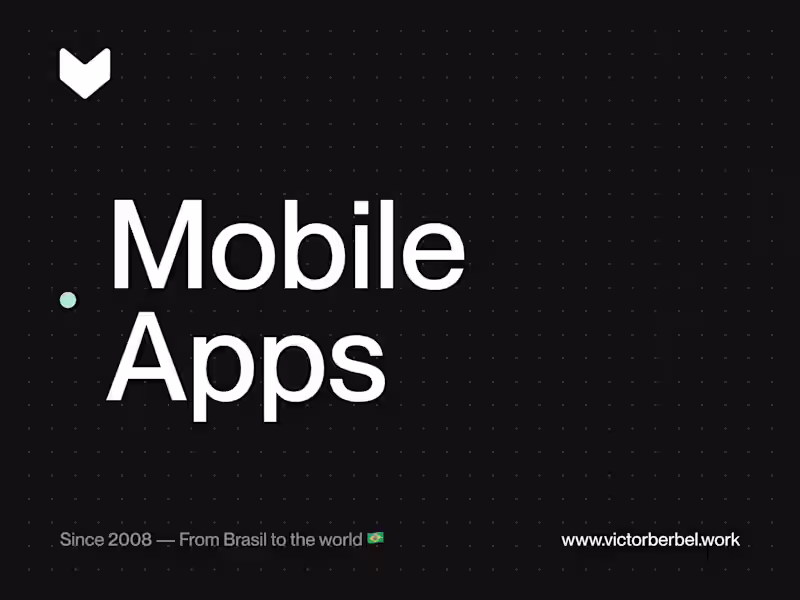 Cover image for Mobile App — Let's redesign your app or create one from scratch.