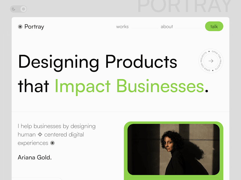 Cover image for Framer Creative Portfolio Template