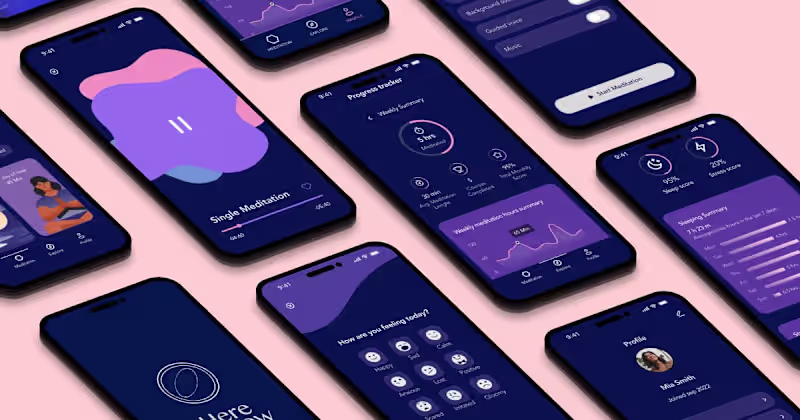 Cover image for Tracking your mental health with an app.