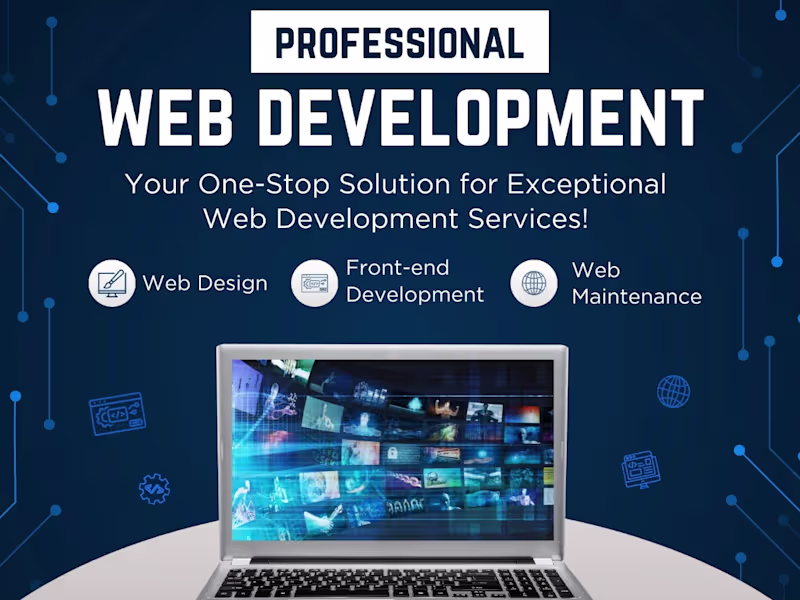 Cover image for “Full-Stack Web Development (React, Node.js, Django)”