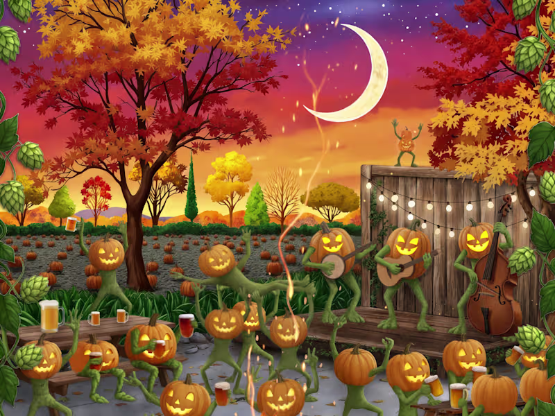 Cover image for Themed Poster for Halloween Musical Event