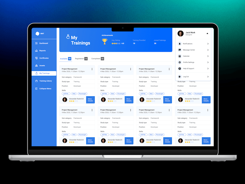 Cover image for UI/UX Design for Web App