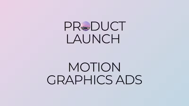 Cover image for Product launch video