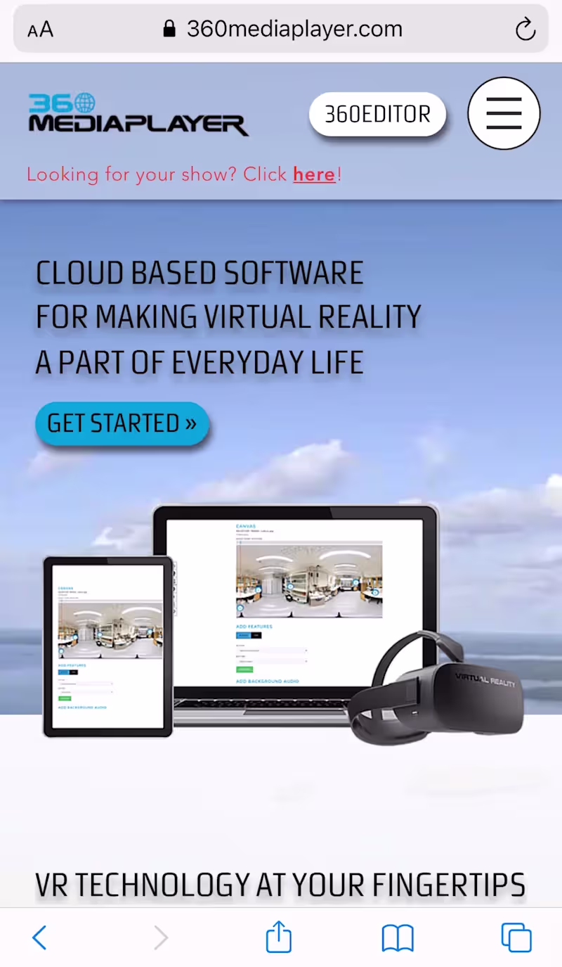 Cover image for web design for a tech company