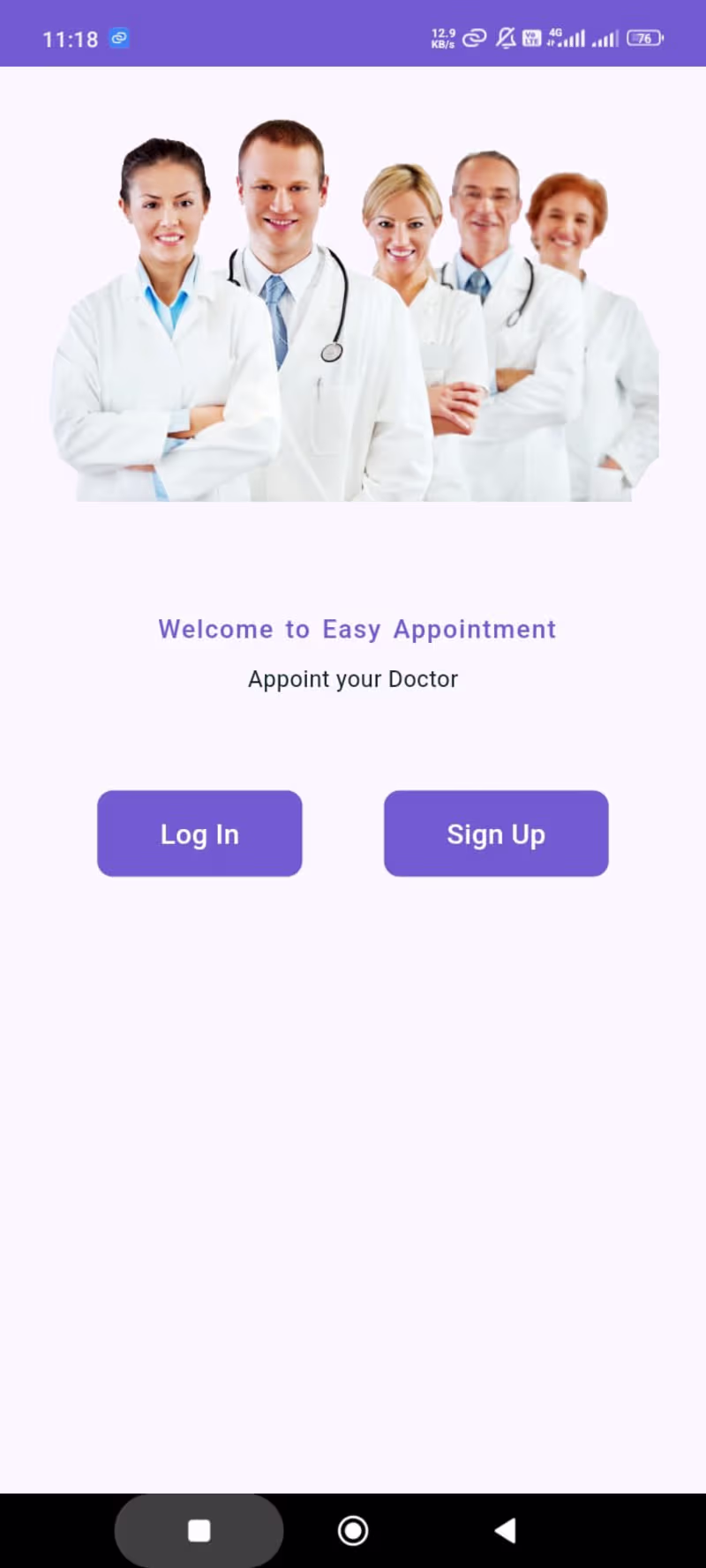 Cover image for Doctor Appointment App