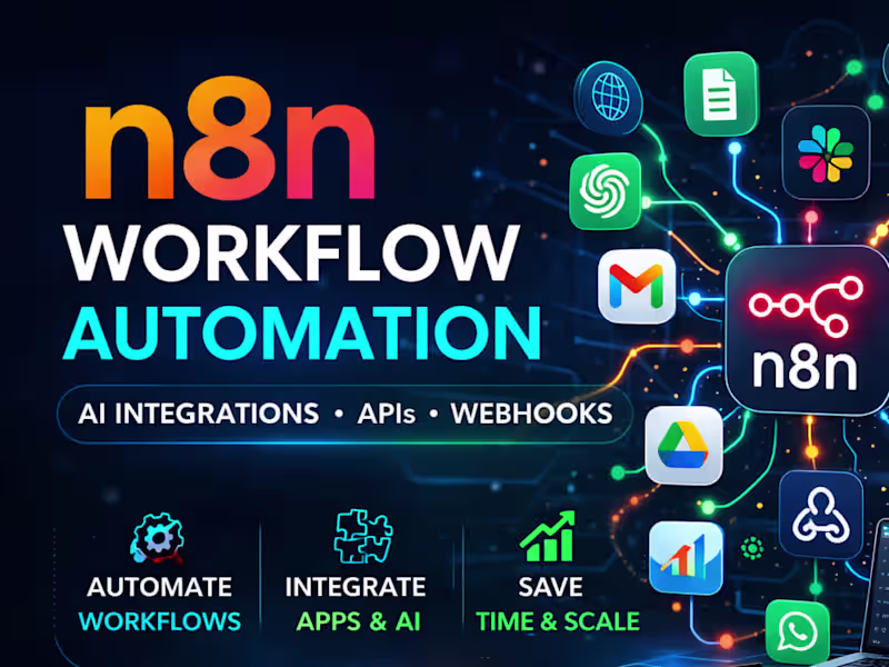 Cover image for AI Automation & AI Chatbot Development