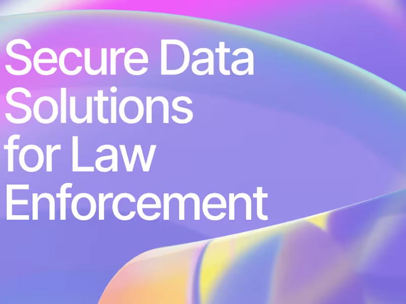 Cover image for Secure Data Processing Tool for Law Enforcement