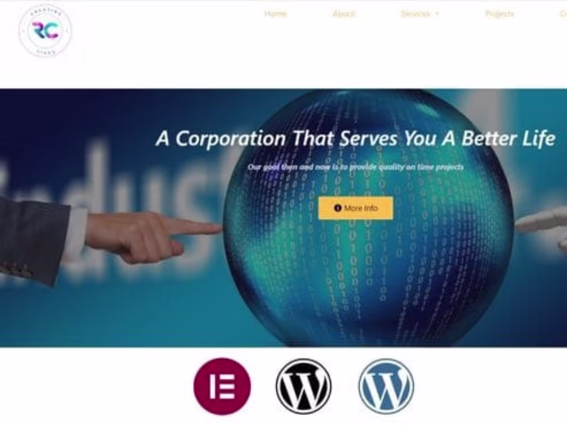 Cover image for Corporation Website
