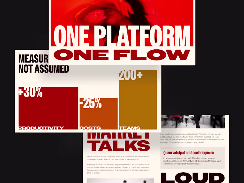 Cover image for Pitch Deck / Presentation Design