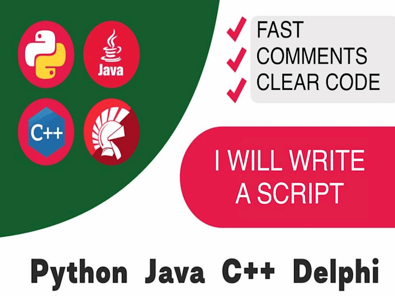 Cover image for Script Development in Java, Python, Delphi, and C++ for Any OS