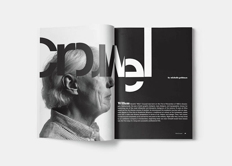 Cover image for Wim Crouwel - Magazine Spreads