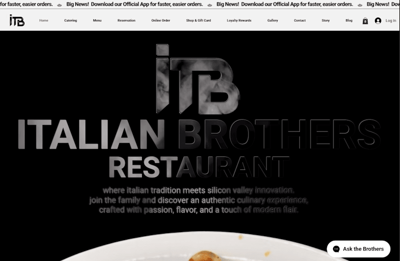 Cover image for Italian Brothers Restaurant