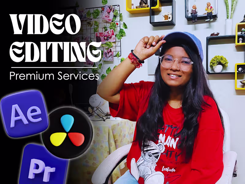 Cover image for I will edit talking head youtube videos