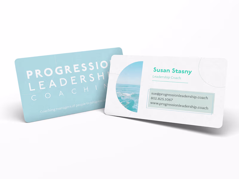 Cover image for Progression Leadership - Business Card