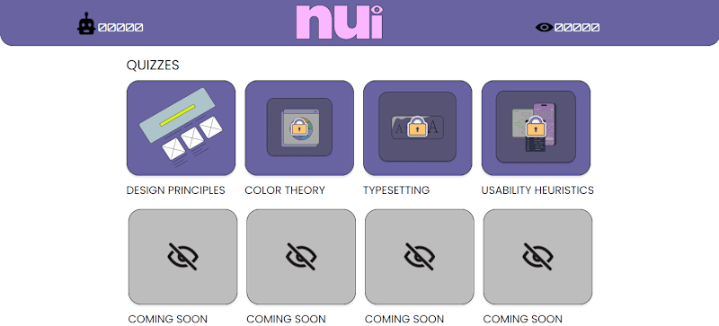 Cover image for UX/UI Design Game