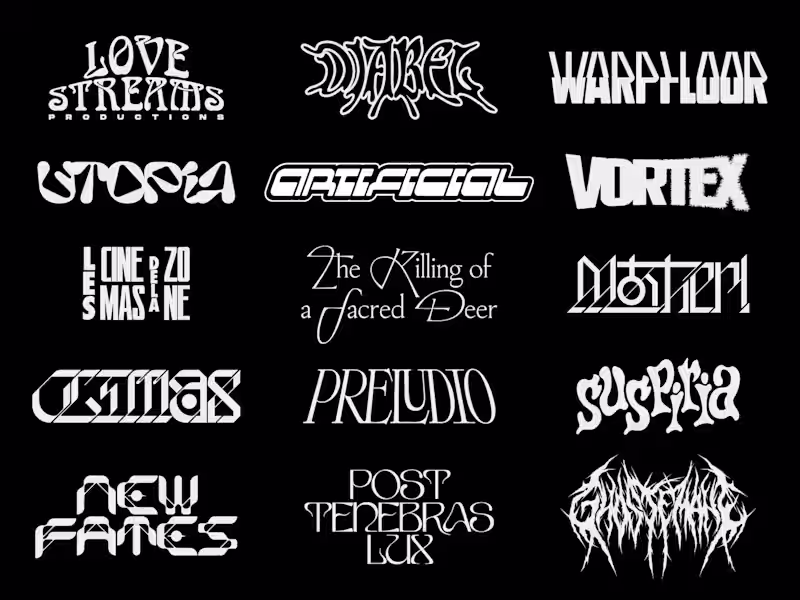 Cover image for Unique logotypes