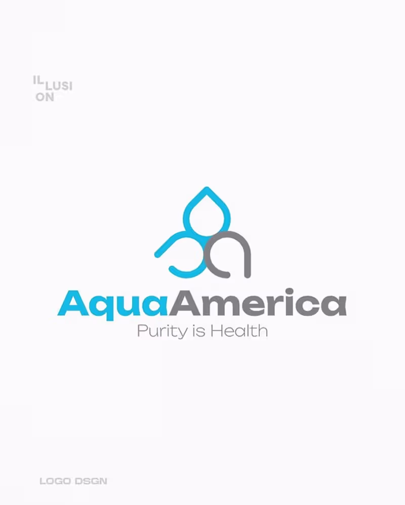 Cover image for Logo Design for Aqua America
