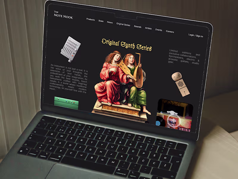 Cover image for Website UX UI Design