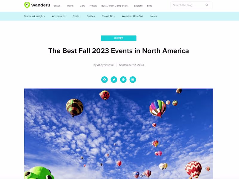 Cover image for The Best Fall 2023 Events in North America
