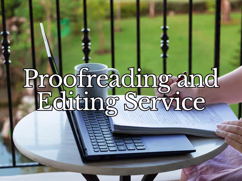 Cover image for Proofreading and Editing