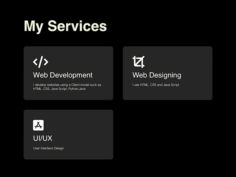 Cover image for Portfolio Website