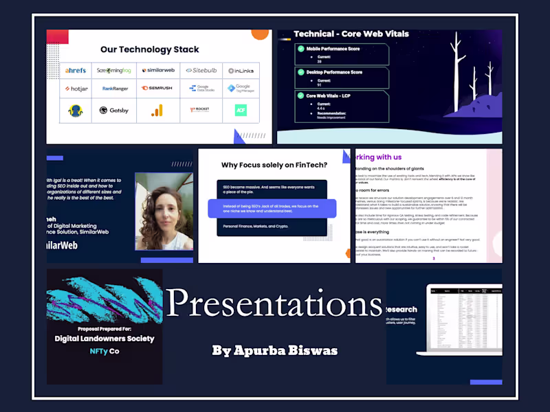 Cover image for Custom Presentation Design for your Business