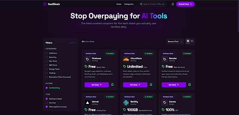 Cover image for SaaS Platform UI
