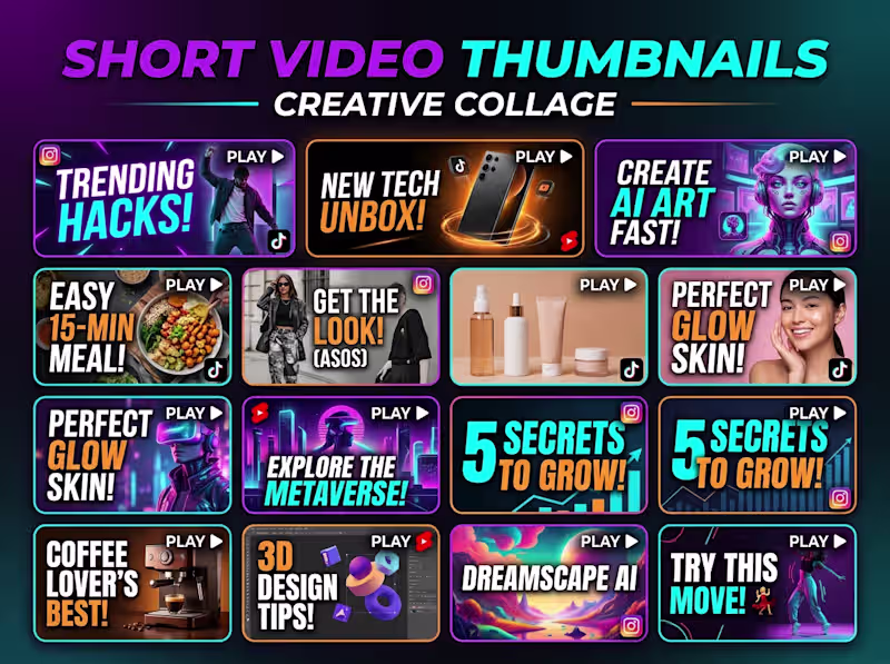 Cover image for AI-Powered Social Media Videos & Post for Brands