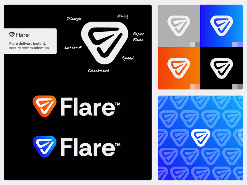 Cover image for Flare - Logo Design 🚀