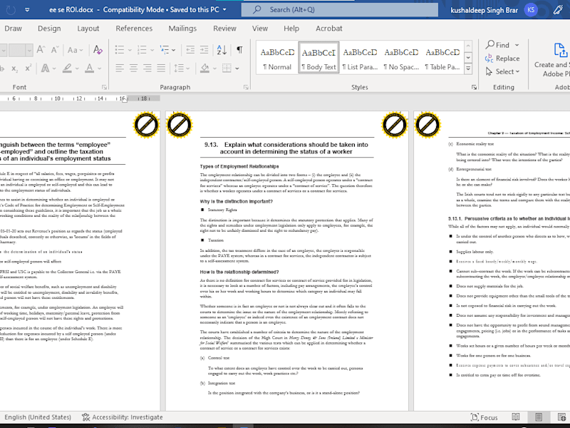 Cover image for Conversion of PDF file to Word without any alteration to Layout