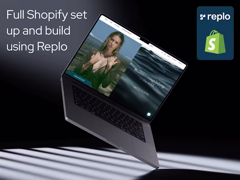 Cover image for Above & Below: Full Store Set Up & Build In Replo