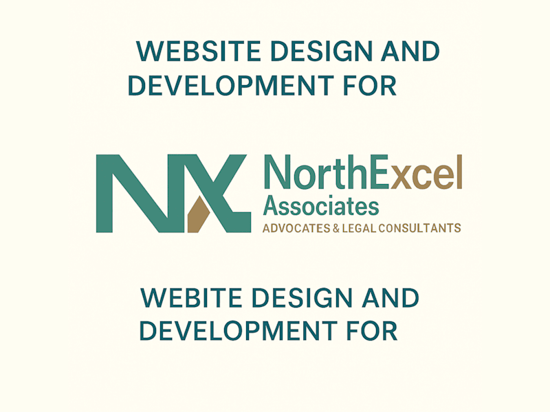 Cover image for Web design for NorthExcel Associates