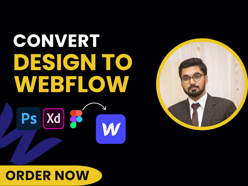 Cover image for WEBFLOW WEBSITE DEVELOPMENT