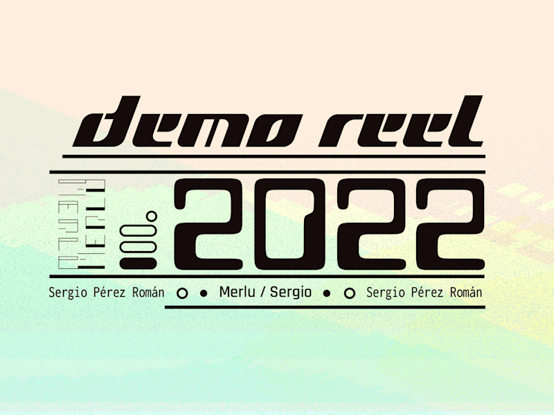 Cover image for Demoreel 2022