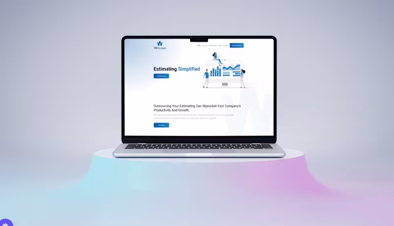 Cover image for Website & Logo Branding - Wescope