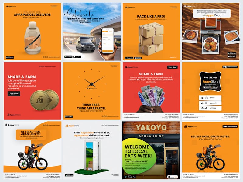 Cover image for Appastore Social Media Design