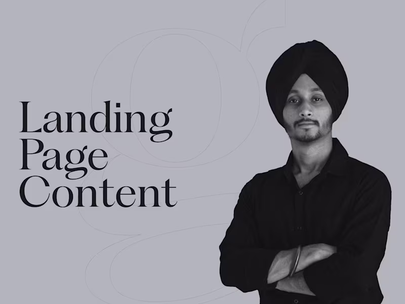 Cover image for High converting sales funnel landing page content