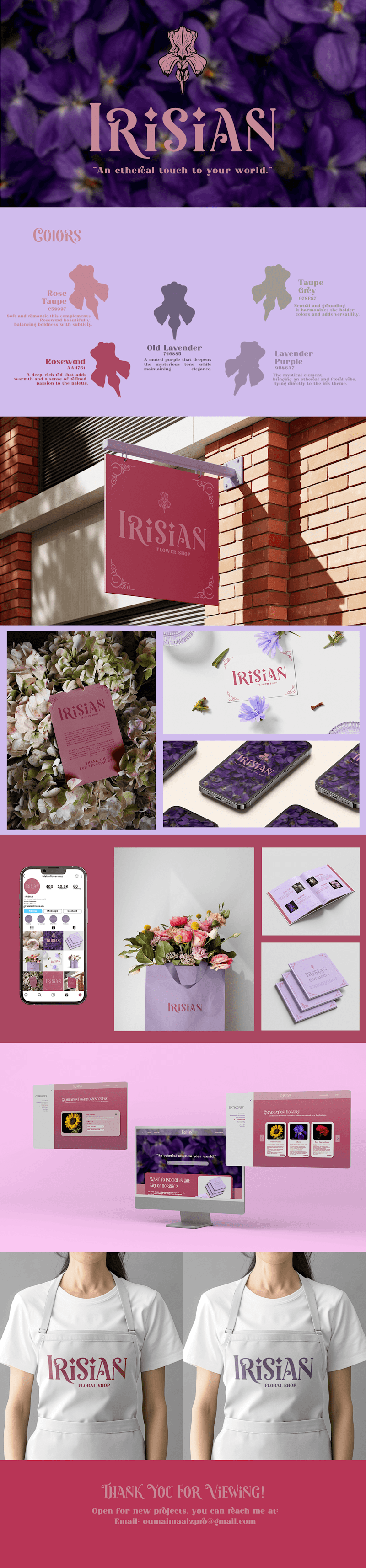 Cover image for Irisian Flower shop
