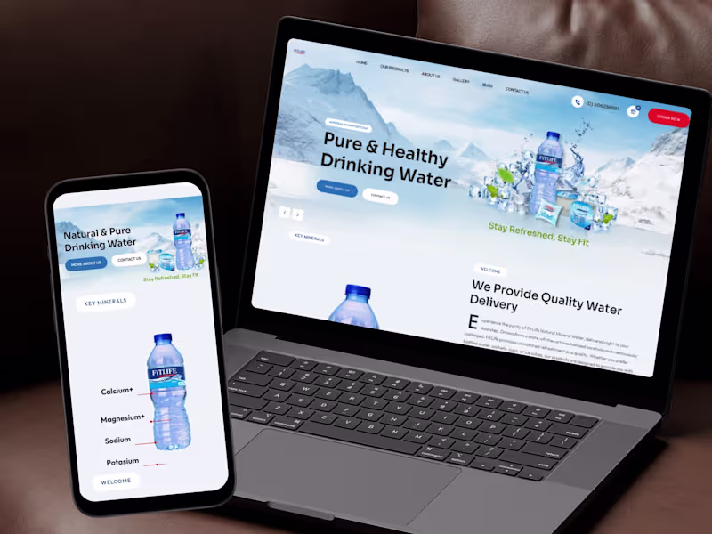 Cover image for Home - FitLife Water Ghana
