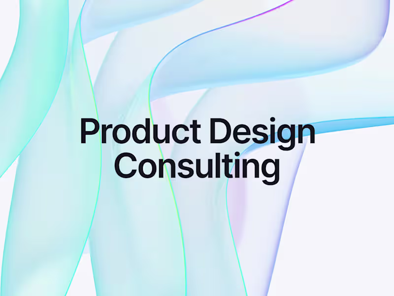 Cover image for UX / Product Design Consultancy