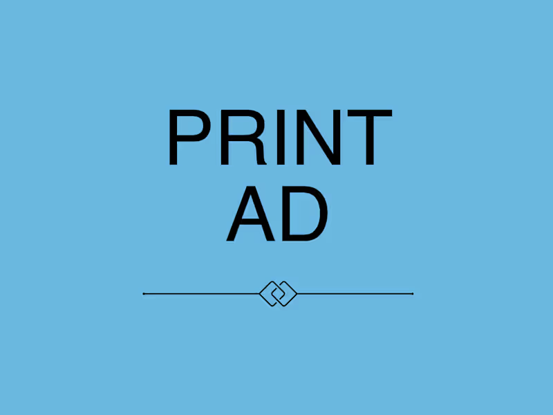 Cover image for Print ad copy — catch your ideal customers' eye
