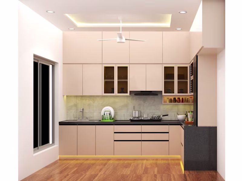 Cover image for Kitchen Interior design | 3d