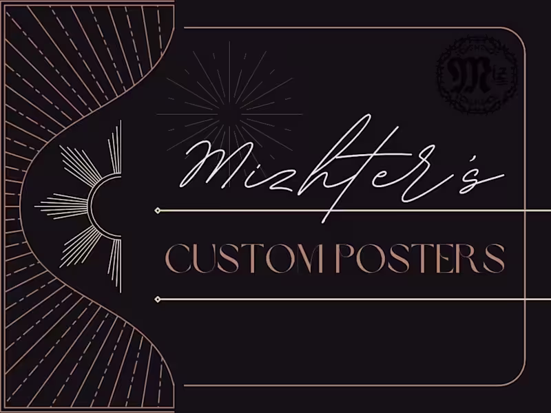 Cover image for Single A4 poster on any subject! 