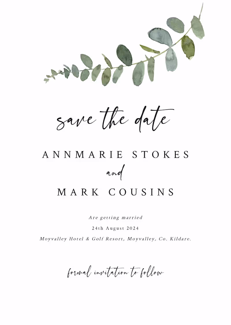 Cover image for Minimalist Wedding Invitation Design
