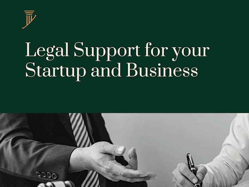 Cover image for Full Legal Support for Startup and Business