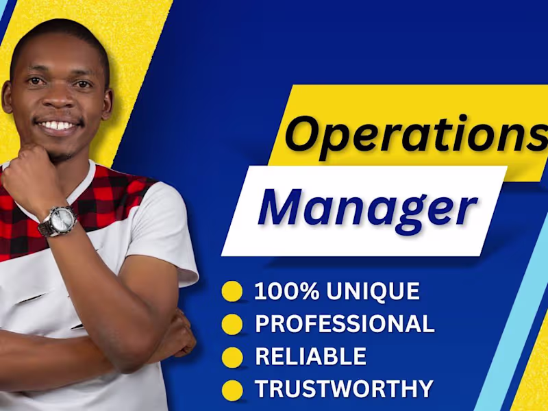 Cover image for Operations Manager | Math N' More
